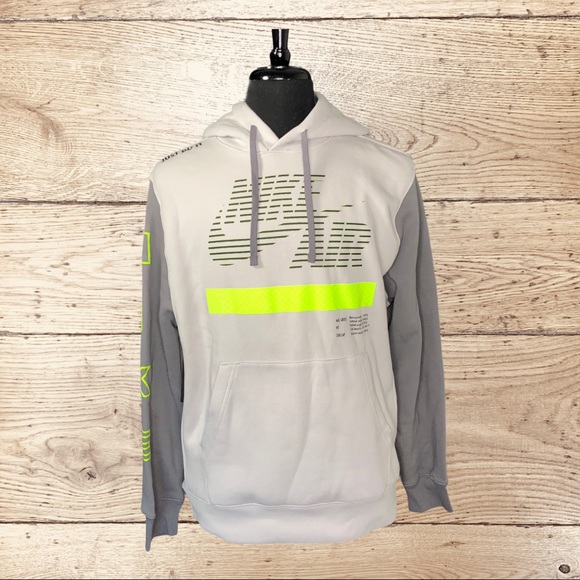 nike men's under construction hoodie